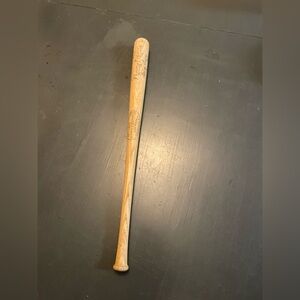 Mini Wooden Baseball Bat Koury league  collectible